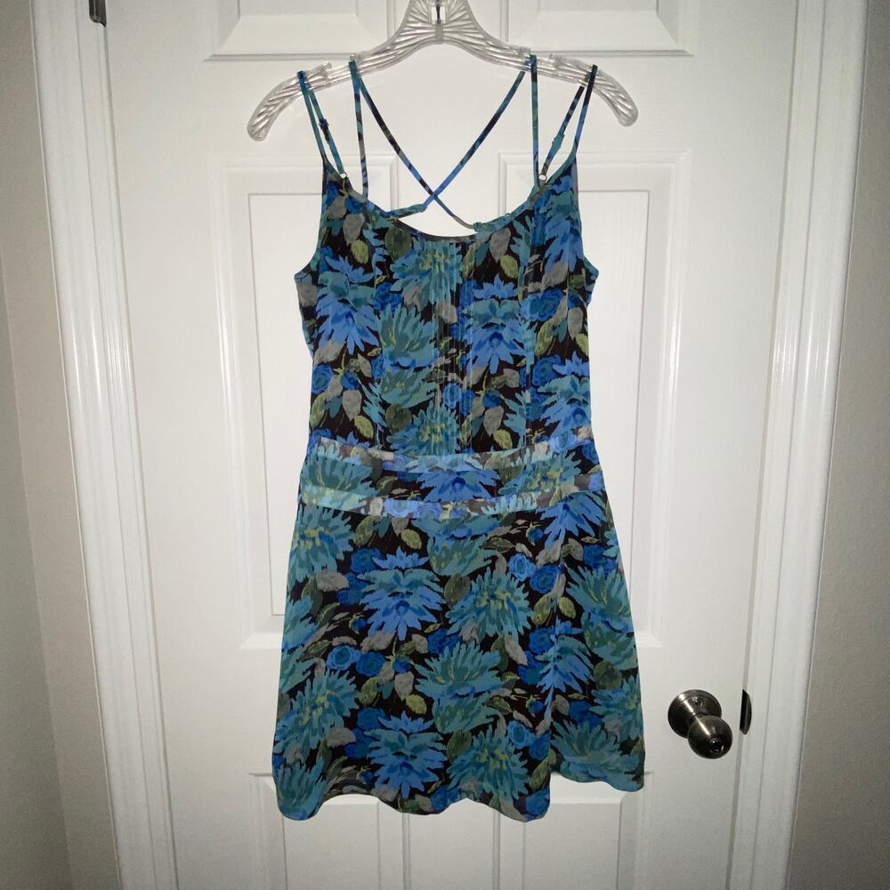 Walter Summer Mini Dress Strappy Floral Size 2